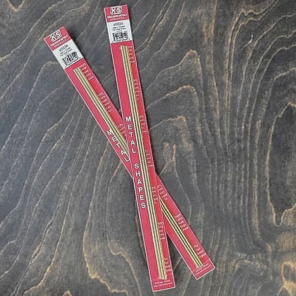 BNWT Precision Metal 3mm × .225mm thin wall brass tubes | Lot of 2 × 3 Packs - Picture 2 of 8